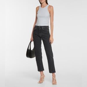 TOTEME Twisted Seam Washed Black Jeans 30 / 32